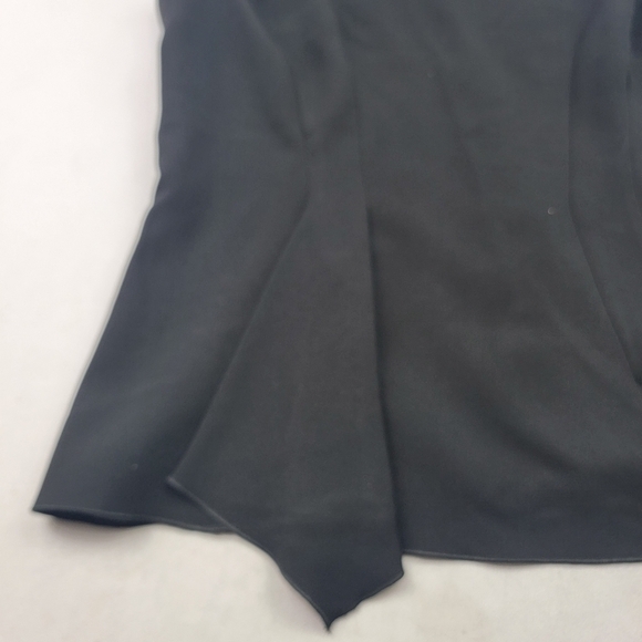 NWT Anne Klein rhinestone and sequin embroidered collar cascade front holiday to - Picture 4 of 8